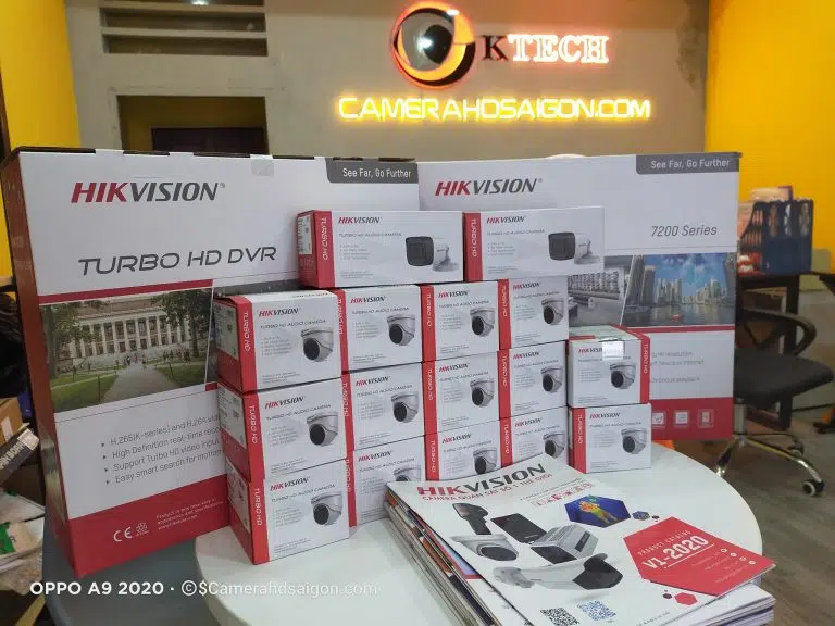 Bàn giao 16 camera 5 chấm có âm thanh cho cty Bảo Tín Mobi