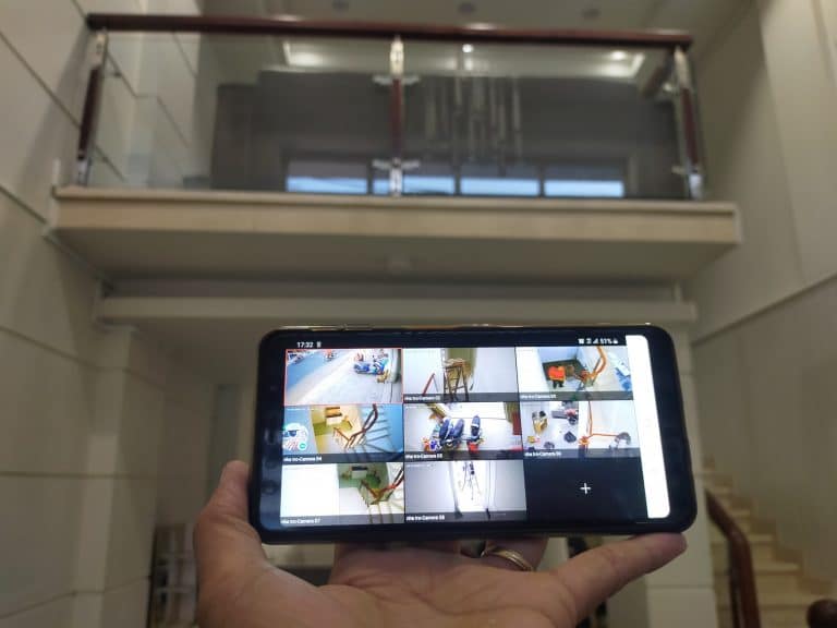 Bàn giao hệ thống 8 camera cho Himapartment quận 4