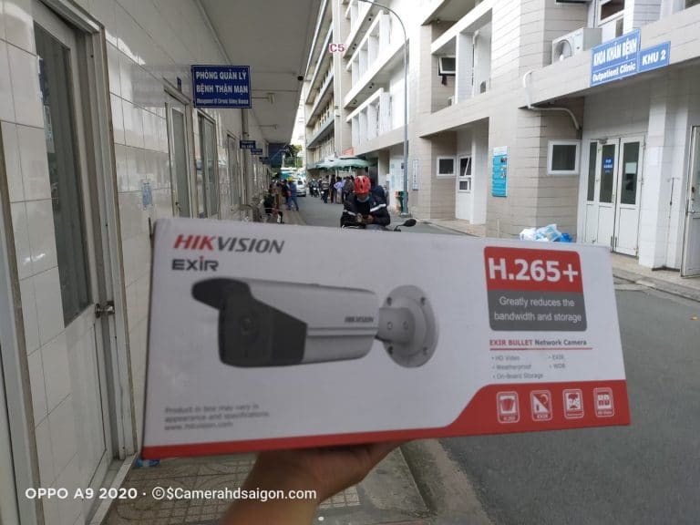 Thi công hệ thống camera cho công trình bệnh viện thống nhất hcm